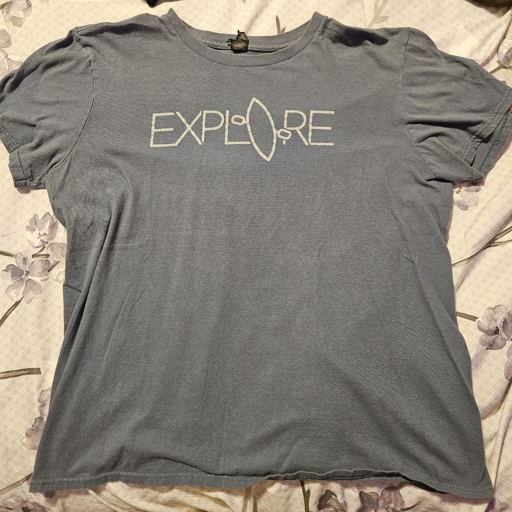 Anvil Blue Graphic Tee